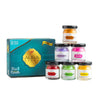 AuraDecor Scented Jar Candle Set of 6 for Home Decor