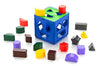 ZUDO Shape Sorting Cube 19-Piece Educational Toy for Kids