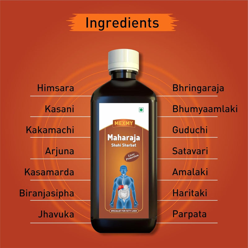 Maharaja Shahi Sharbat (500ml) | Ayurveda Detox