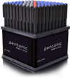 Pentonic 0.7 mm Ball Point Pen Tumbler Pack | Blue, Black & Red Ink | Set of 100