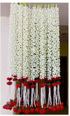 Sphinx Red Jasmine & Rose Strings 2.5ft, 6 Pack for Pooja & Decor
