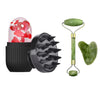 GUFFI Jade Roller & Gua Sha Set for Face, Neck, Hair & Skin Care