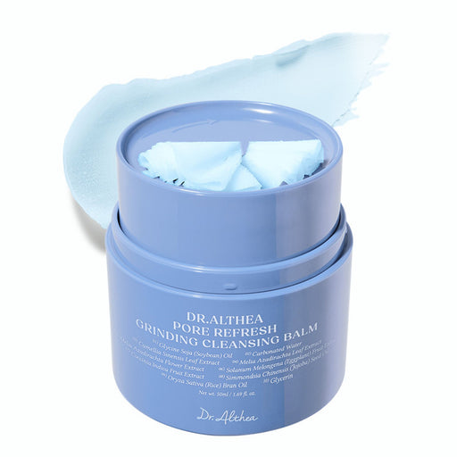 Dr.Althea Pore Refresh Grinding Cleansing Balm: Oil-to-Foam Pore Cleanser for Blackheads
