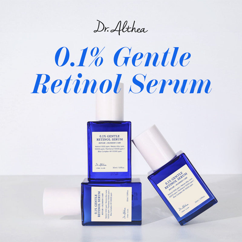 Dr.Althea 0.1 Gentle Retinol Serum: Low-Concentration Anti-Aging Serum for Fine Lines