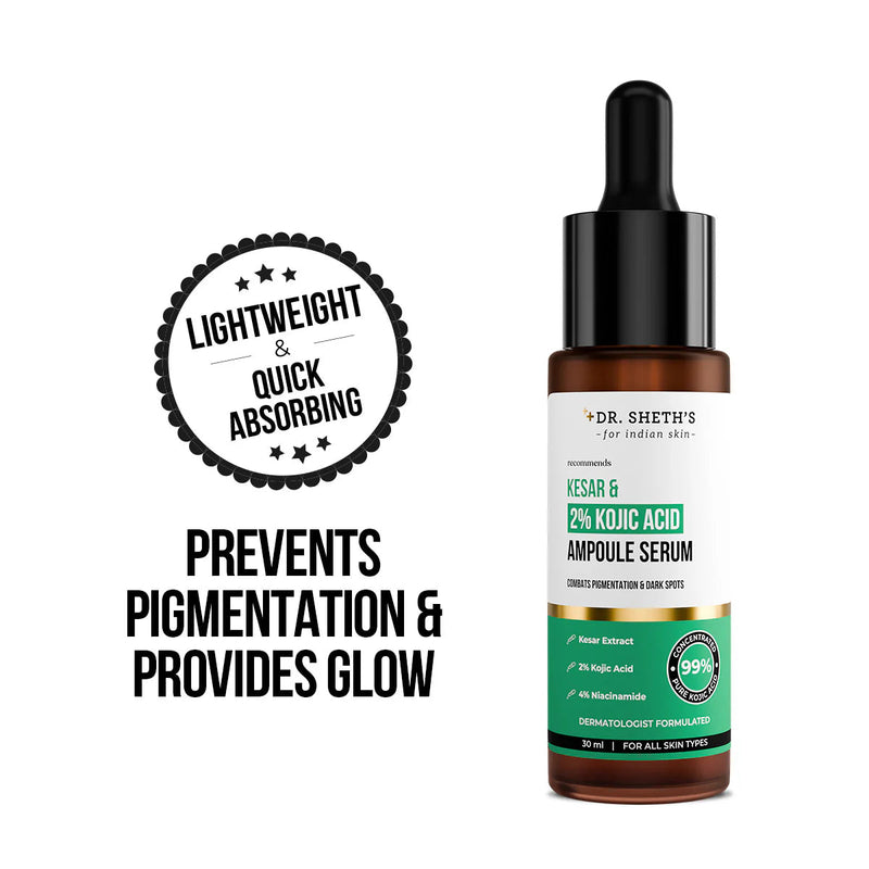 Dr. Sheth's Kesar & Kojic Acid Serum