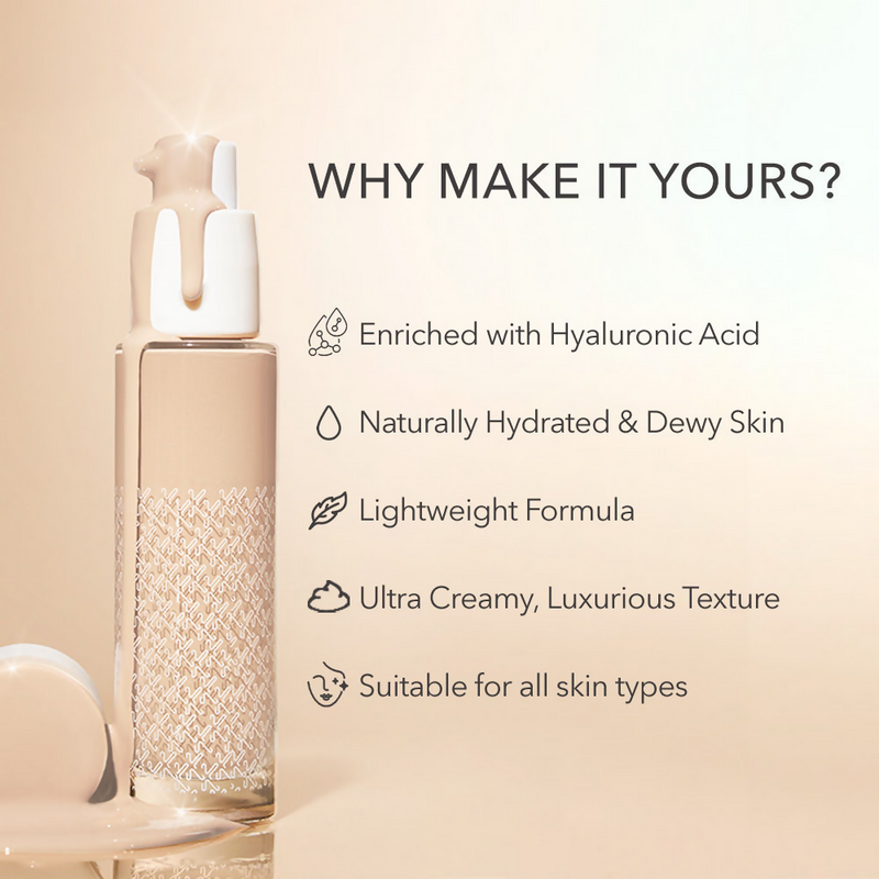 Kay Beauty By Katrina Kaif Hydrating Foundation - 115P Light