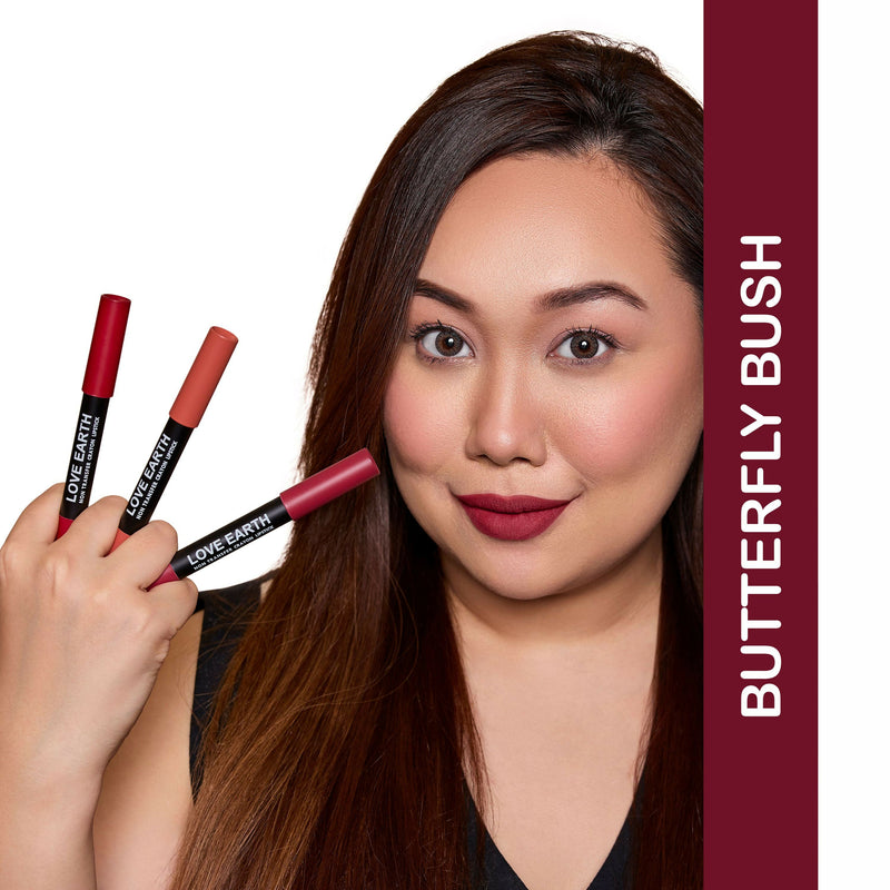 Love Earth Non Transfer Crayon Lipstick-Butterfly Bush