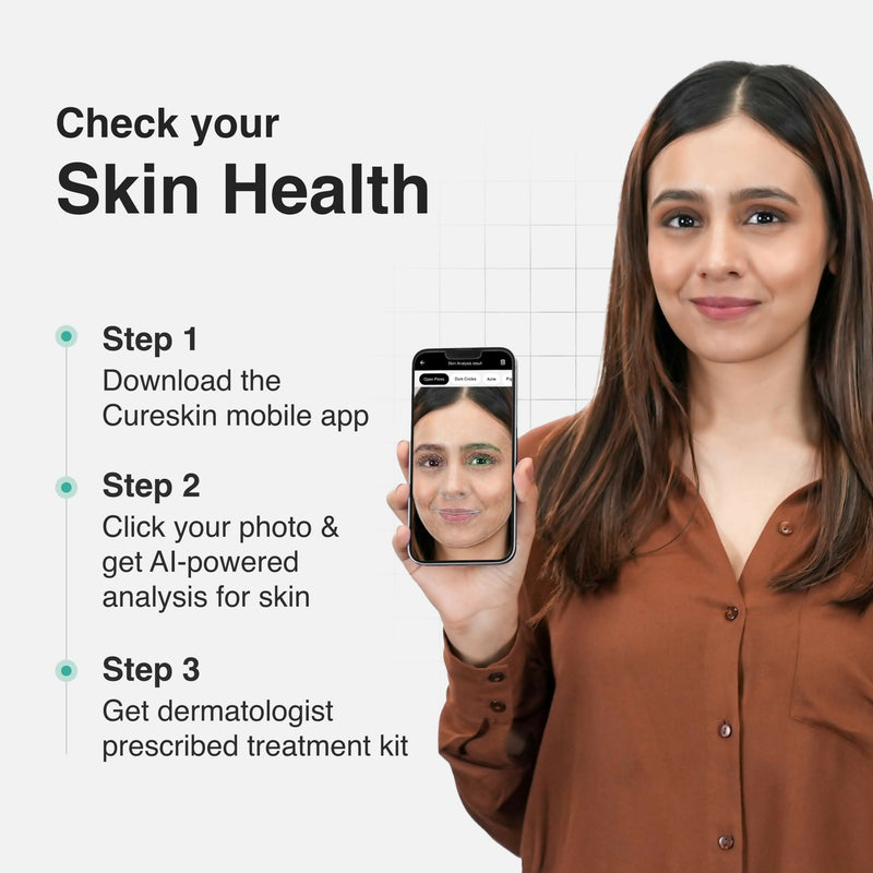 Cureskin Sensitive Pro Cleanser with Tucuma Butter & Apple Extracts for Sensitive Skin Face Wash