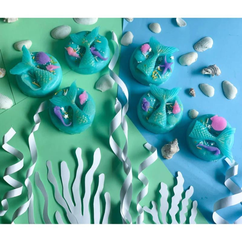 The Sass Bar Mermaid Donut Soap