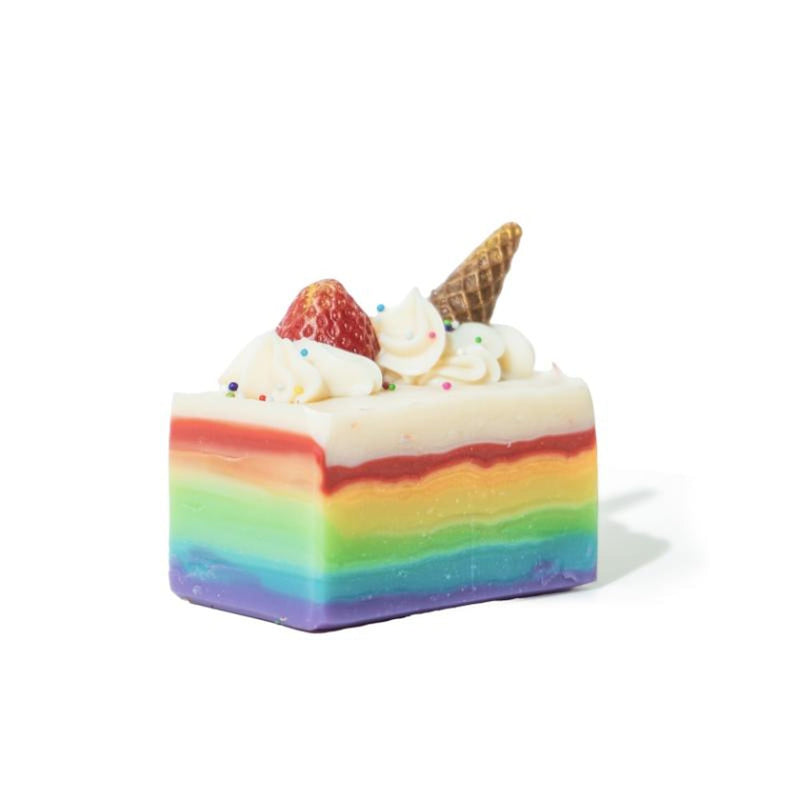 The Sass Bar Rainbow Ice-Cream Loaf Soap