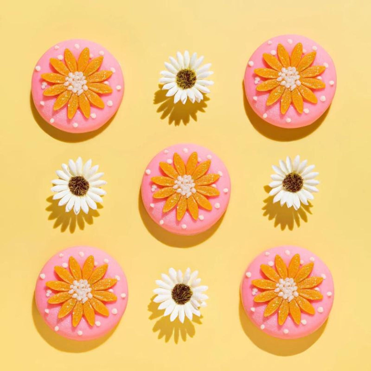 The Sass Bar Summer Daisy Donut Soap