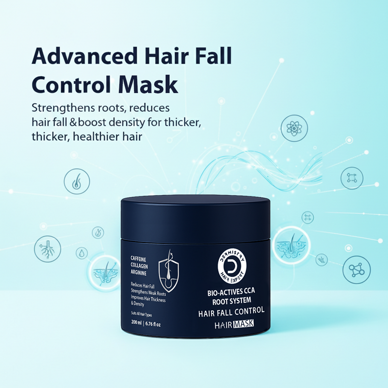 Dermistry Caffeine Collagen Protein Anti-Hair Fall Control Mask