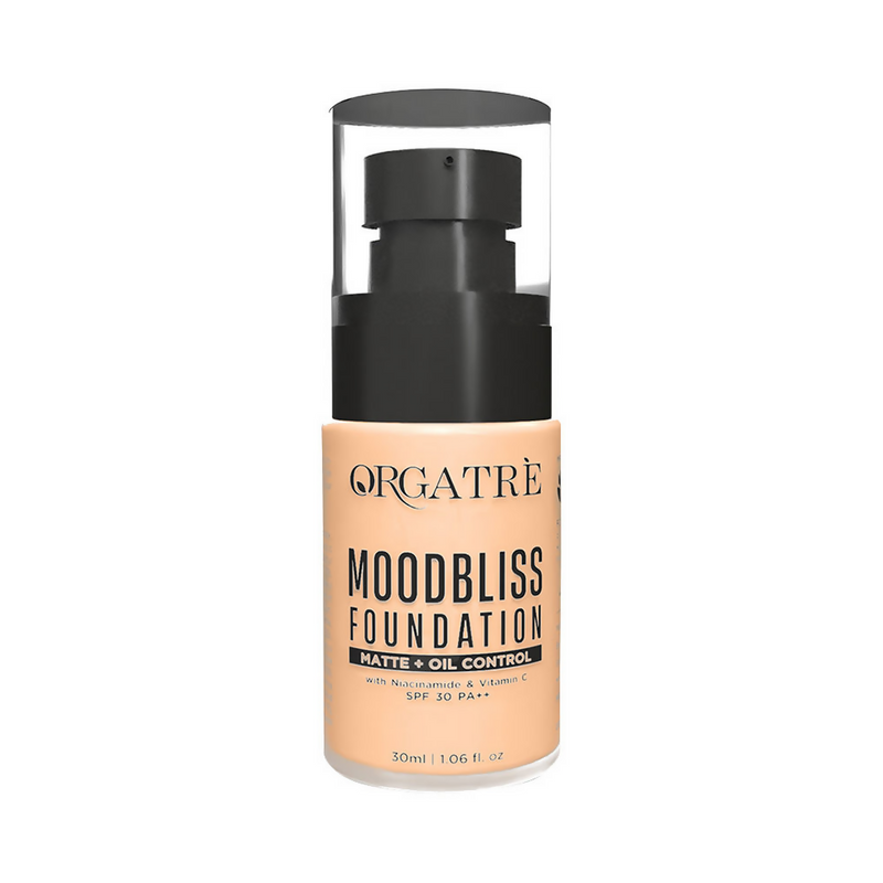 Orgatre Moodbliss Matte + Oil Control Makeup Foundation SPF 30 - 238