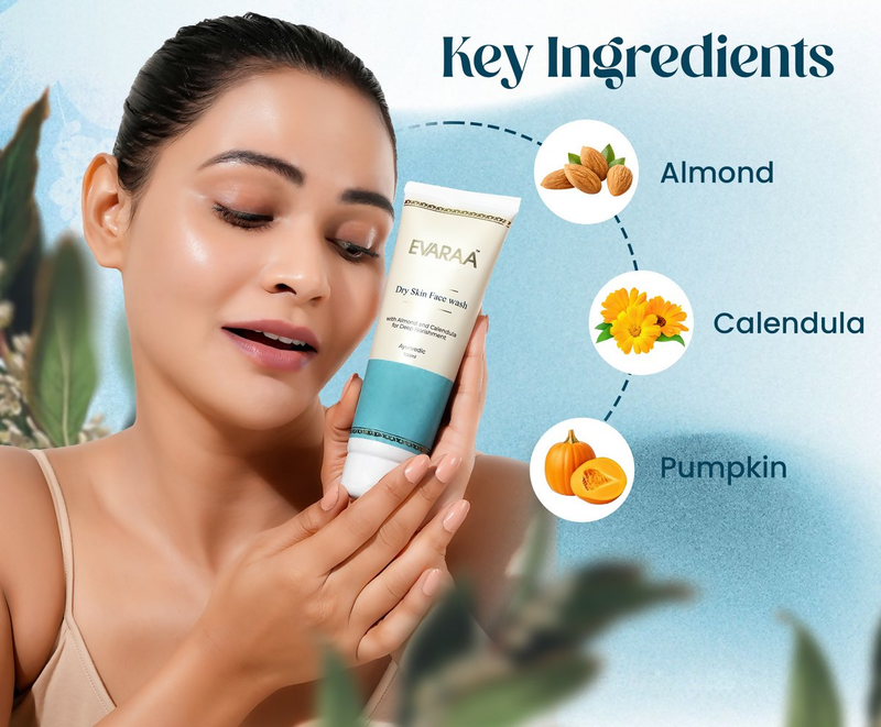 Evaraa Essential Dry Skin Face Wash