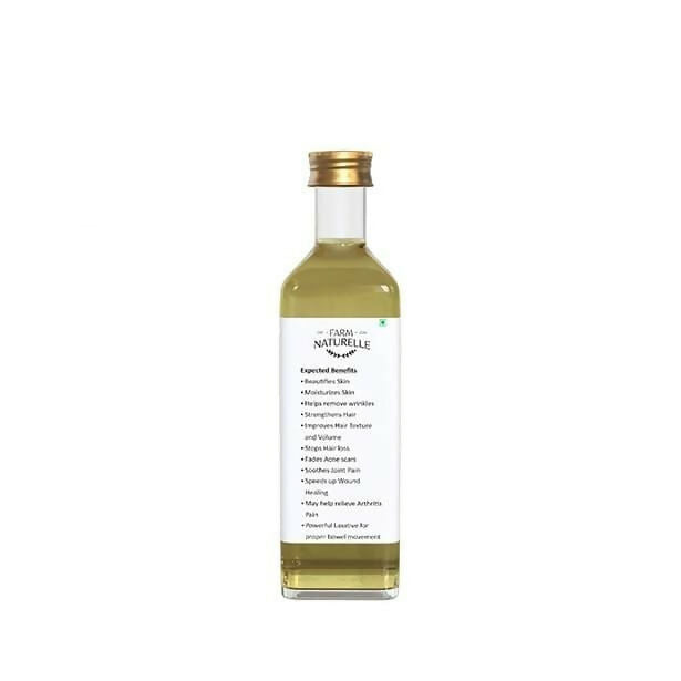 Farm Naturelle Pressed Castor Oil – Natural Care for Glowing Skin & Healthy Hair