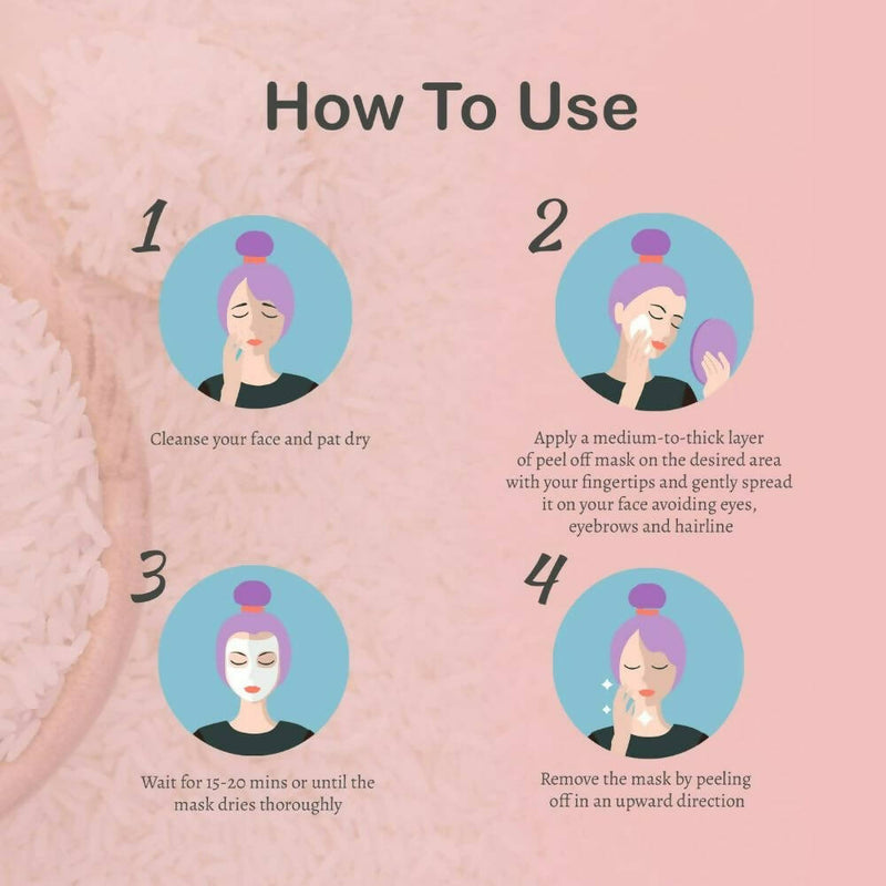 Glamveda Rice & Ceramide Korean Glass Skin Peel Off Mask