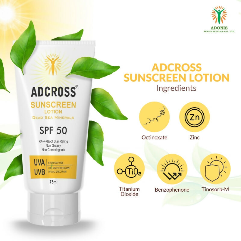 Adonis Adcross Sunscreen Lotion