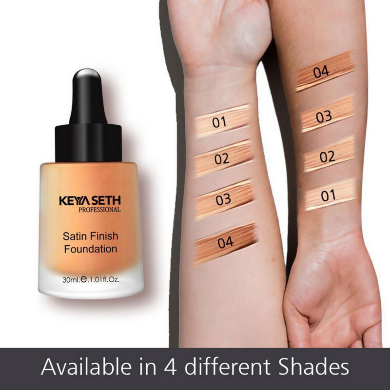 Keya Seth Aromatherapy Professional Satin Finish Foundation - Shade 3