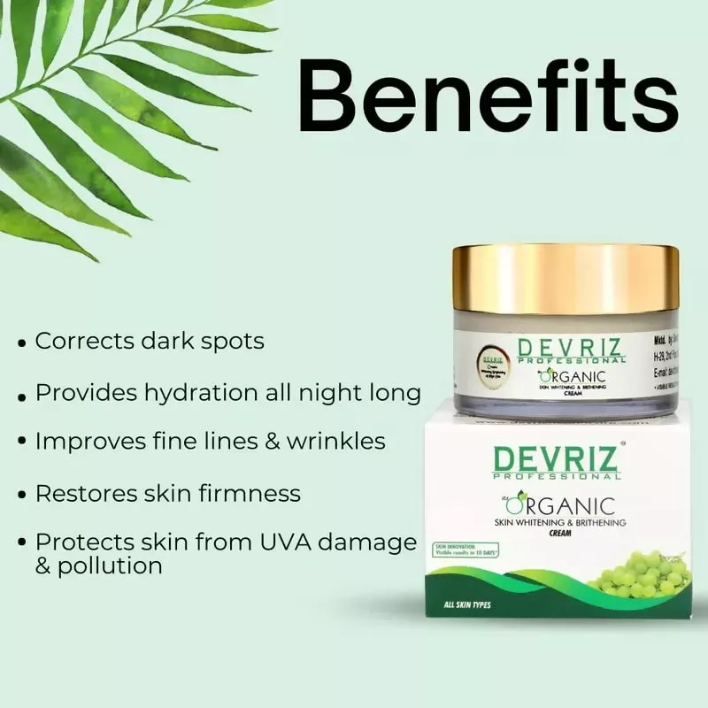 Devriz Professional Pigmentation Removal Cream Night Cream