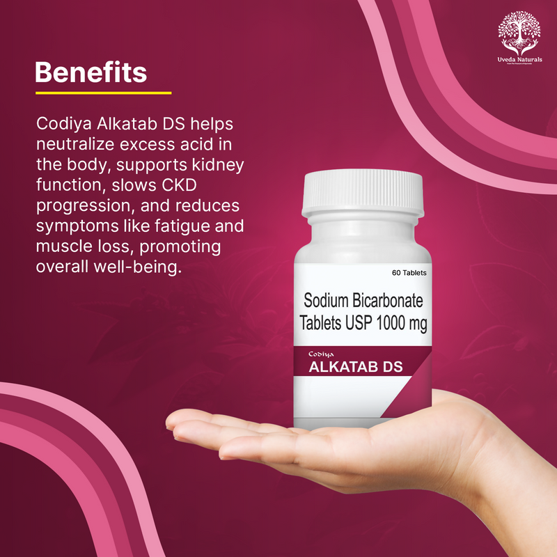 Uveda Naturals Codiya Alkatab DS Tablets