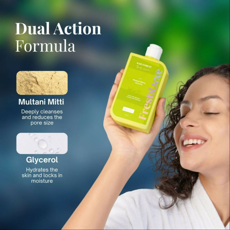 FreshLuxe Rain Forest Body Wash & Shower Gel