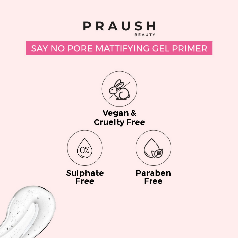 Praush Beauty Say No Pore Skin Perfecting Gel Primer