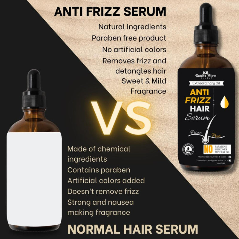 Nature Glow Herbal Anti Frizz Hair Serum