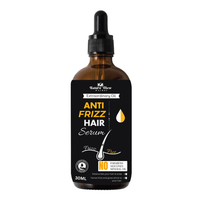 Nature Glow Herbal Anti Frizz Hair Serum