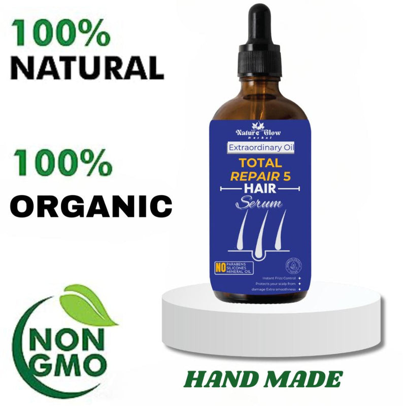 Nature Glow Herbal Total Repair 5 Hair Serum
