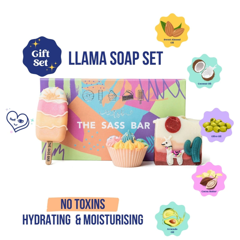 The Sass Bar Llama Desert Soap Box