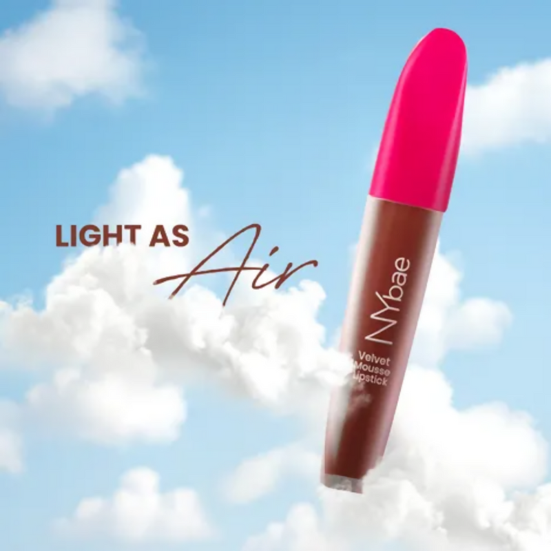 NY Bae Velvet Mousse Liquid Lipstick - Spicy Rust 06