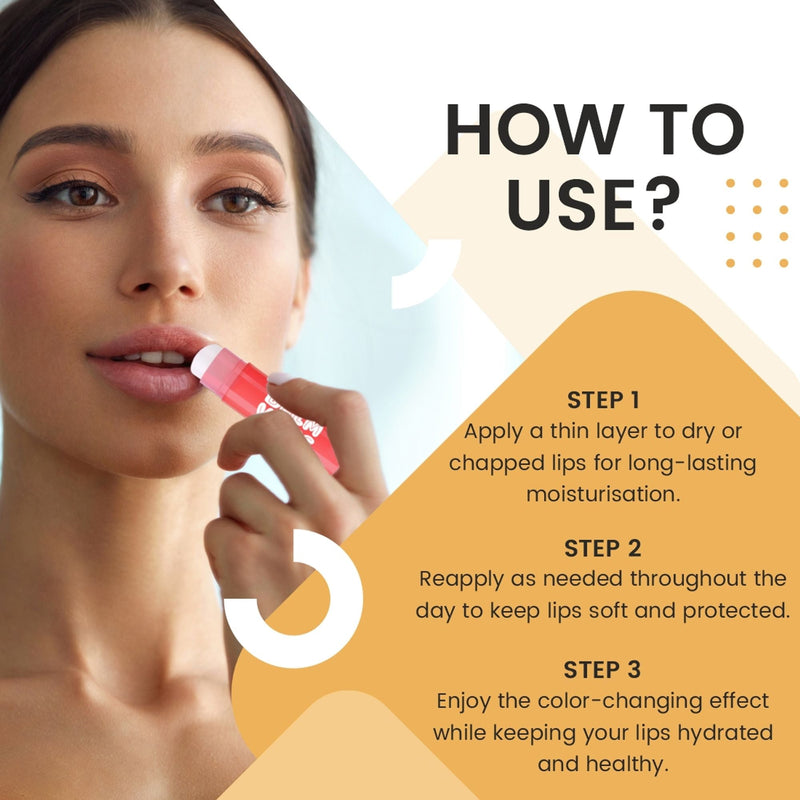 Matt Look Balm Vibes Color Change Lip Balm - Plum Plush