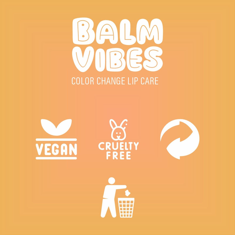 Matt Look Balm Vibes Color Change Lip Balm - Peach Nectar