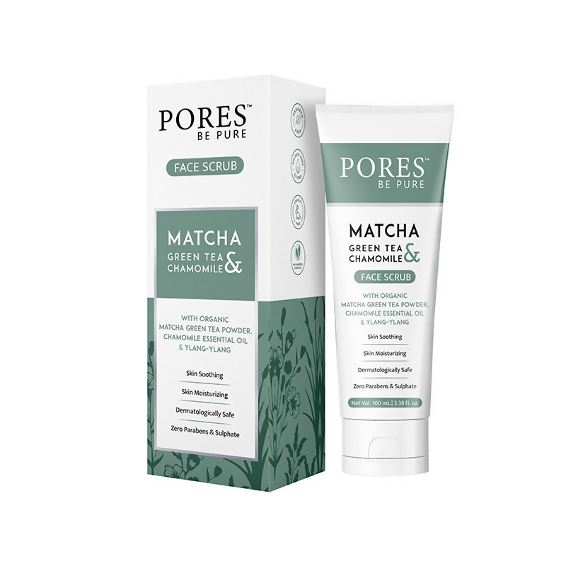 Pores Be Pure Matcha Green Tea Gel Face Scrub