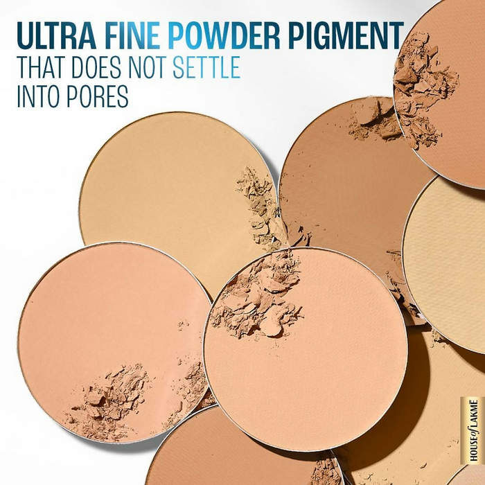 Lakme 9 To 5 Hya Matte Pressed Powder - Almond