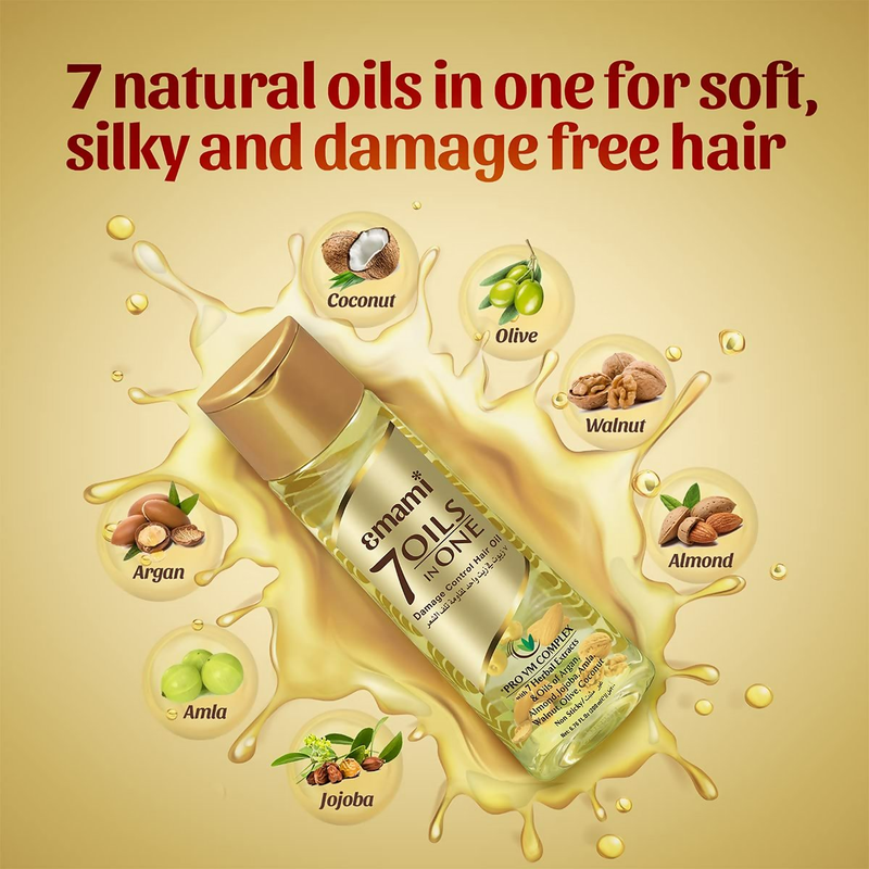 Emami 7 Oils in One Damage Control Hair Oil