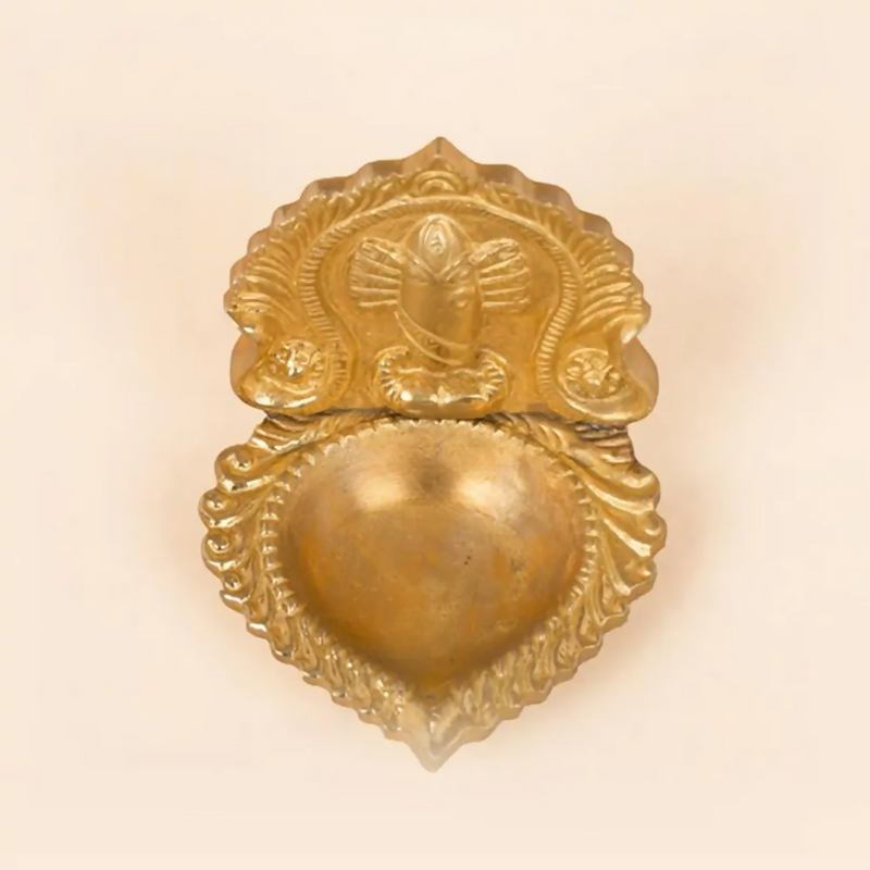 Isha Life Linga Bhairavi Brass Lamp