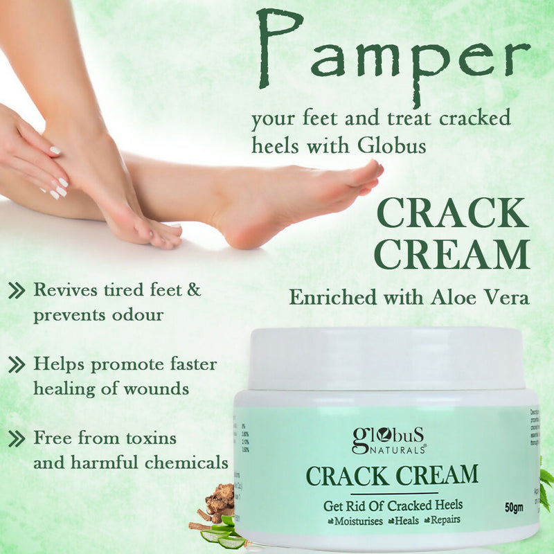 Globus Naturals Crack Cream Green