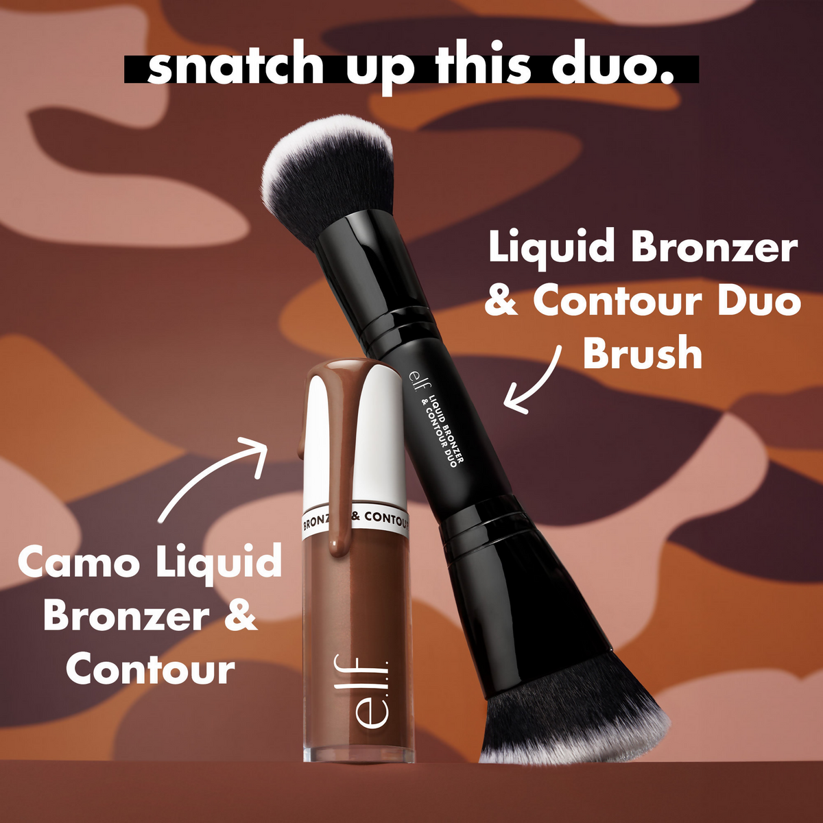 e.l.f. Cosmetics Camo Liquid Bronzer & Contour - Tan N Deep
