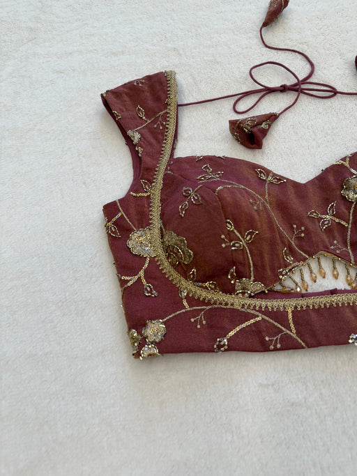 Zarina Light Plum Blouse