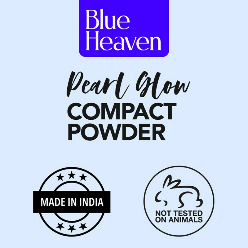 Blue Heaven Pearl Glow Compact Powder SPF 15 PA+++ Medium Honey