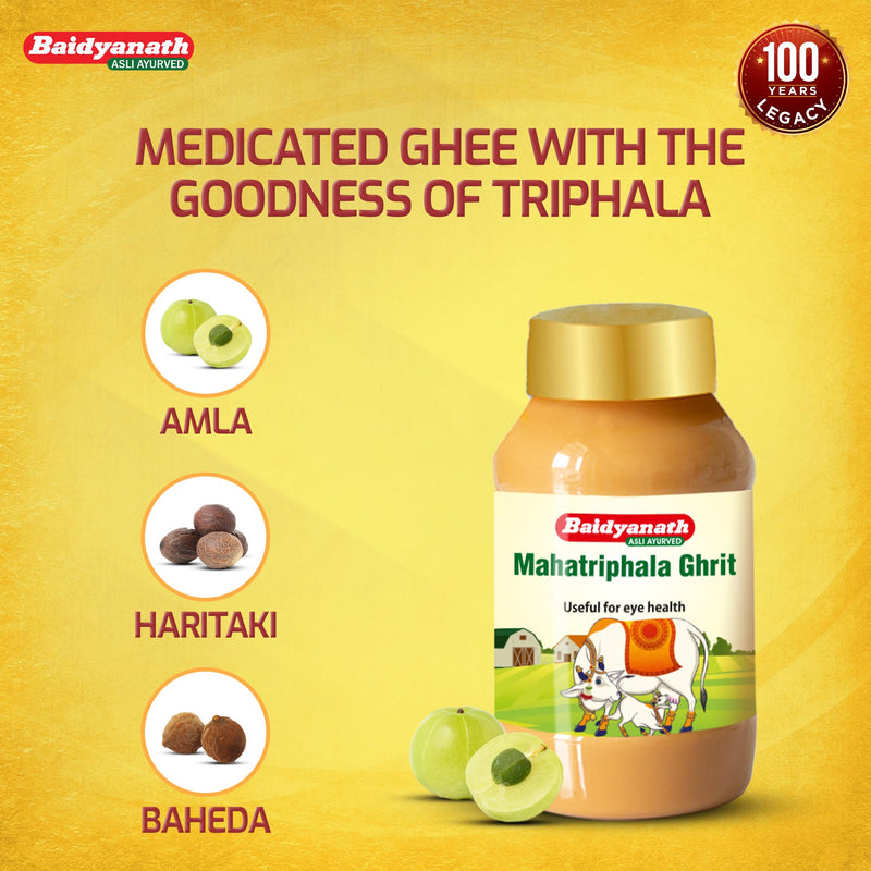 Baidyanath Mahatriphala Ghrita 100 gm