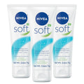NIVEA Soft Moisturizing Cream for Body, Face & Hands, Travel Size, 3-Pack