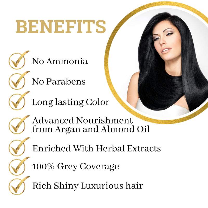 Kokila Shampoo For Men & Women, No Ammonia, No Paraben