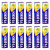 VI-JOHN Tropical Lime Shaving Cream with Tea Tree Oil, 12 Pack 125g Each