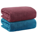 Story@Home Towels for Bath Large Size | Microfiber Towels for Bath | Towel Set of 2 | 400 GSM | 70 x 140 cm | Pink and Blue | Bath Towels for Men, Women & Kids | Gym Towel | Perfect for Everyday Use
