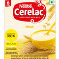 Nestle Cerelac Baby Cereal with Milk - Wheat, From 6-12 Months
