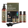 Organic Black Hair Color Gel 240ml | Ammonia-Free, 100% Grey Coverage