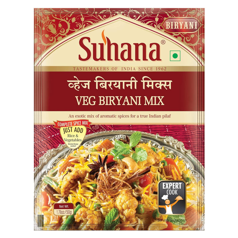 Suhana Veg Biryani Easy to Cook Pouch