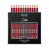 RENEE Luxury Matte Lip Liner Set, Long-Lasting, Smudge-Proof, 12 Shades